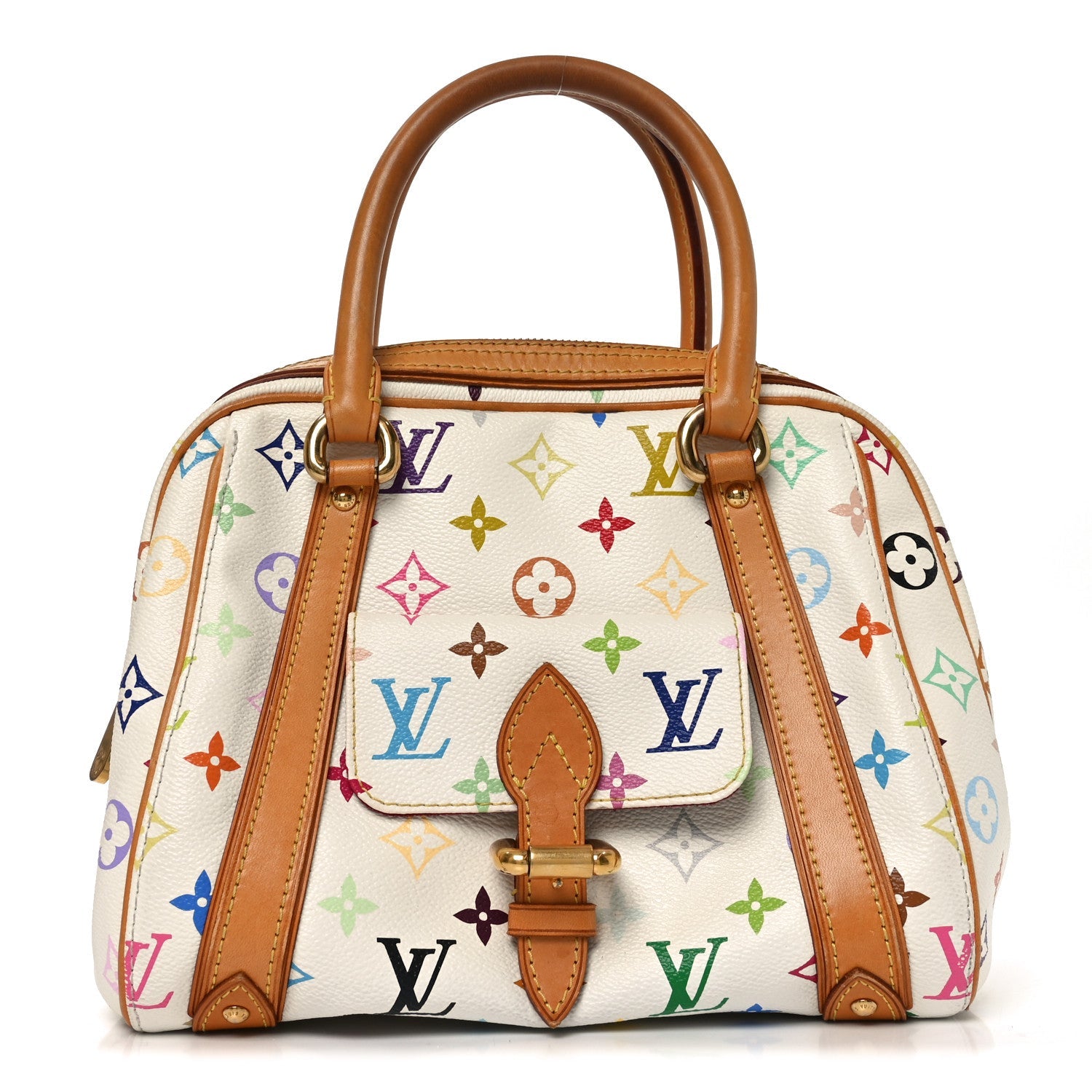 Monogram Multicolor Priscilla White