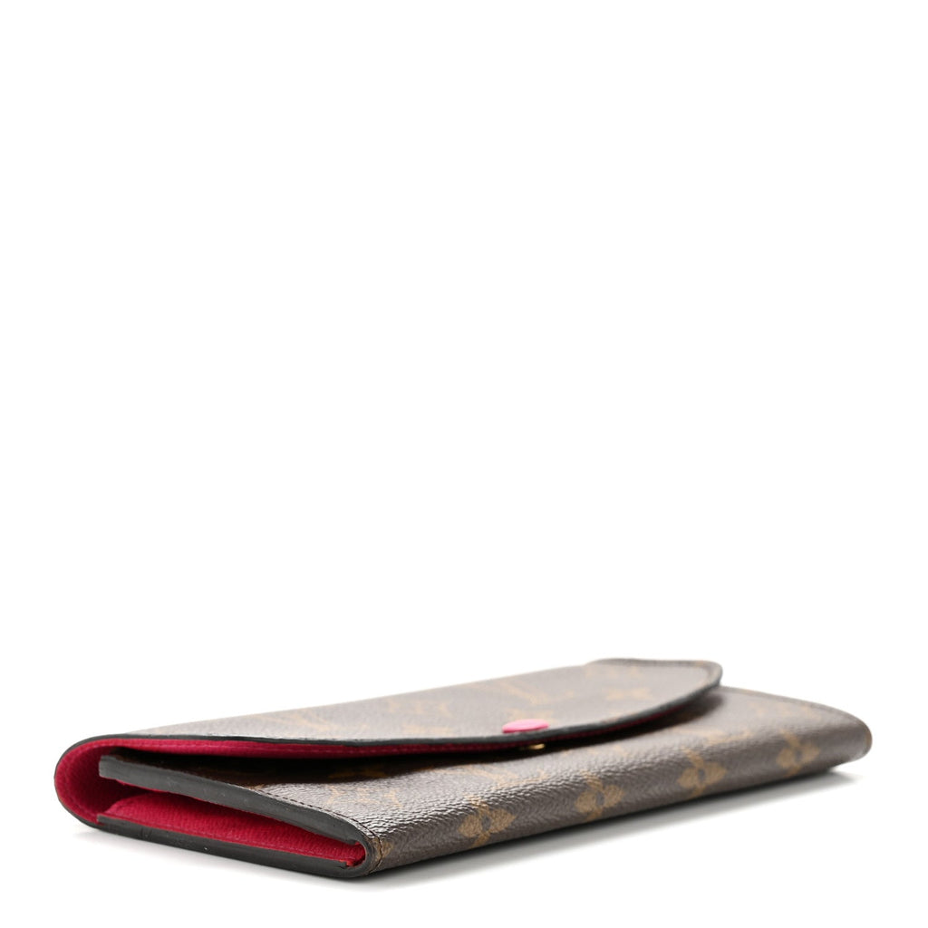 Monogram Emilie Wallet Fuchsia