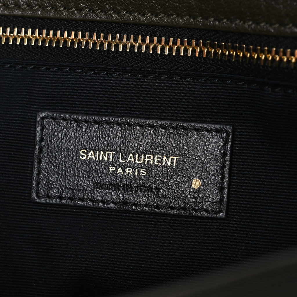 Grained Lambskin Monogram Large Niki Chain Satchel Light Musk