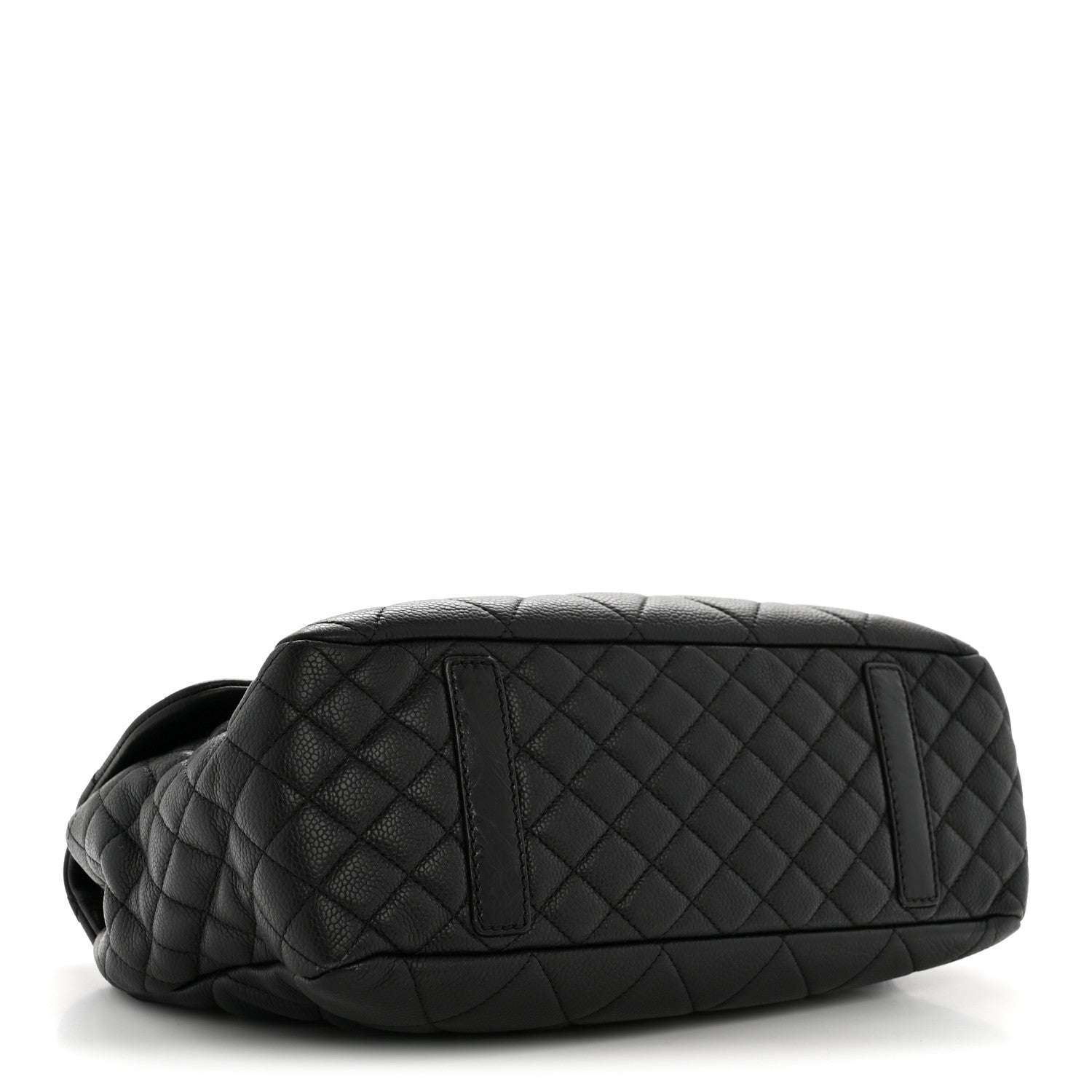 Caviar Quilted Coco Casual Flap Black