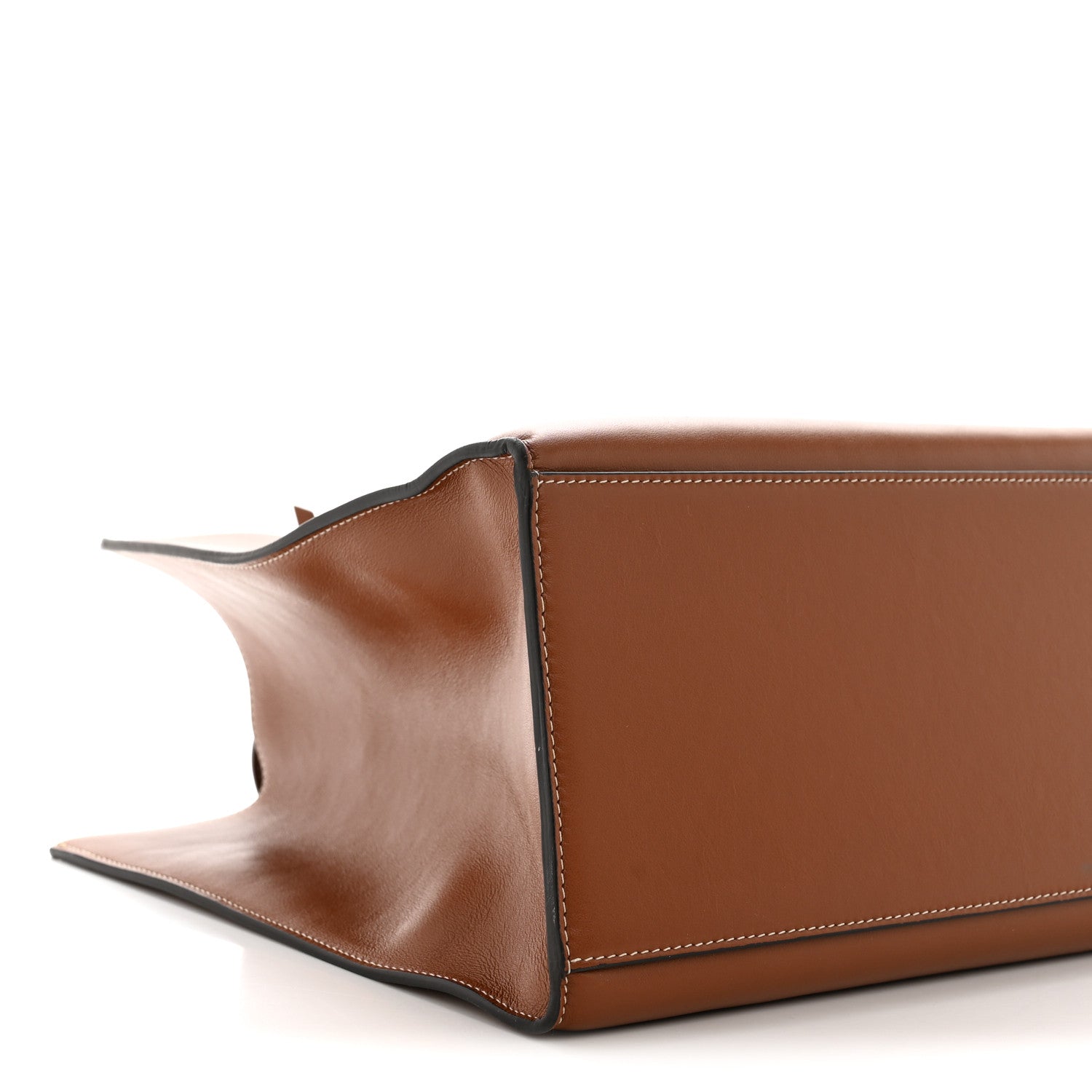 Smooth Calfskin Cabas 16 Bag Tan