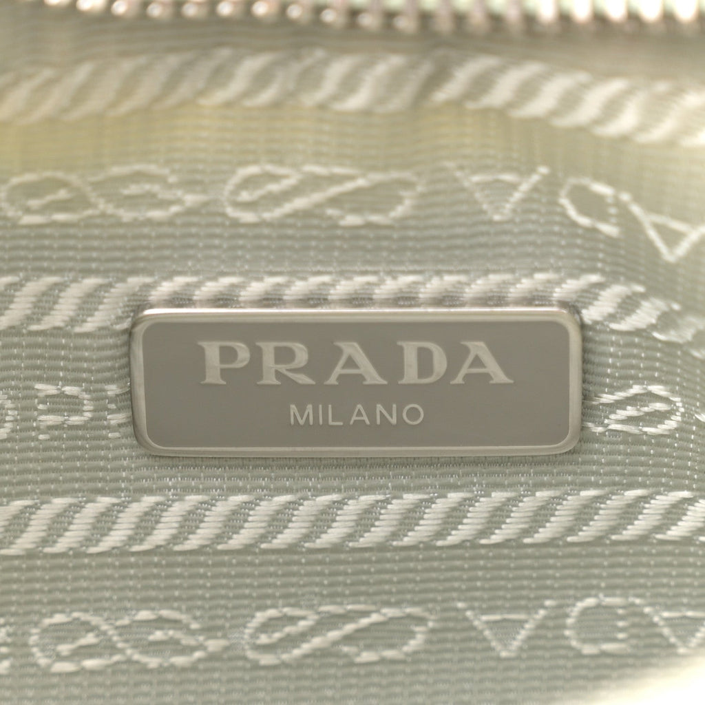 Re-Nylon Saffiano Re-Edition 2005 Shoulder Bag Acqua
