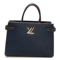 Epi Twist Tote Indigo
