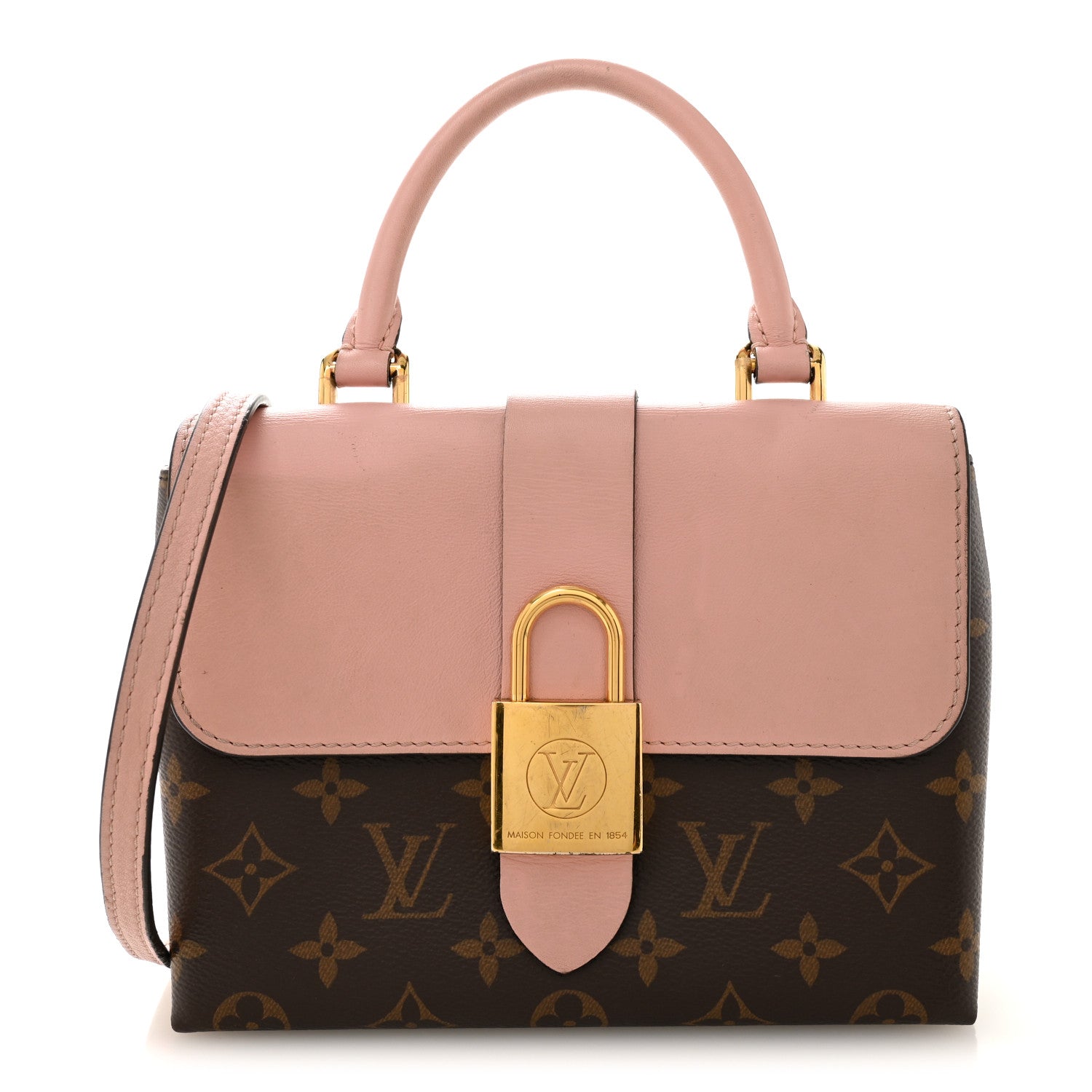 Monogram Locky BB Rose Poudre