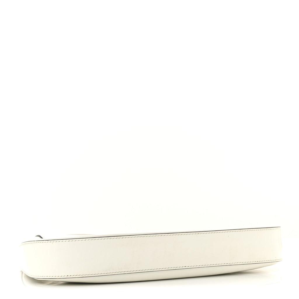 Spazzolato Cleo Adjustable Strap Shoulder Bag White