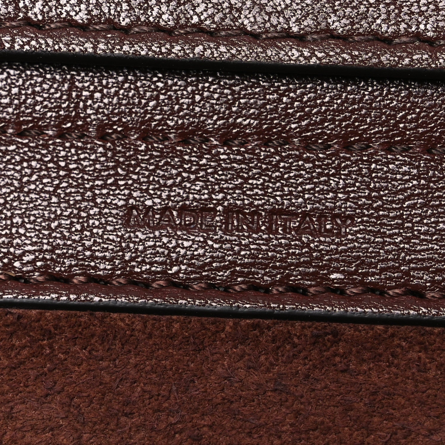 Supple Shiny Lambskin Medium New Luggage Brick