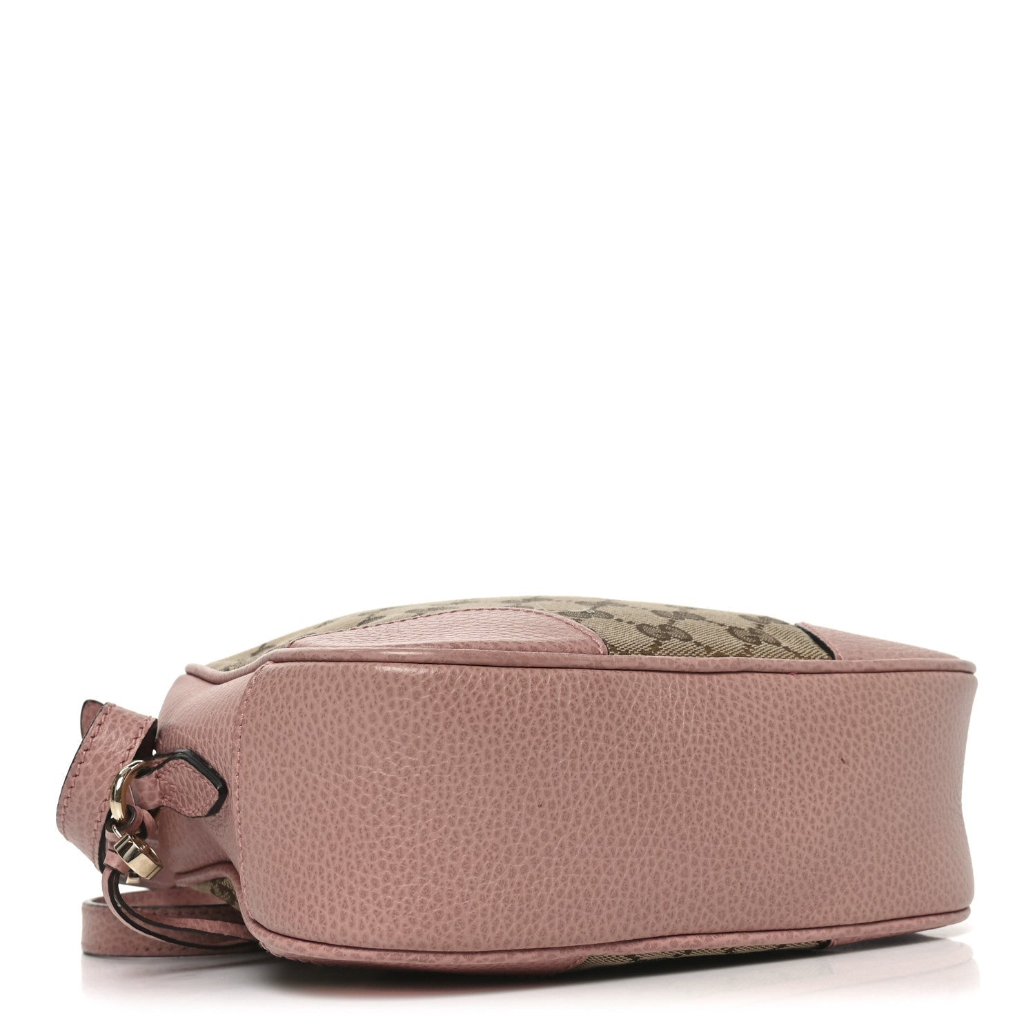 Monogram Mini Bree Messenger Bag Beige Soft Pink