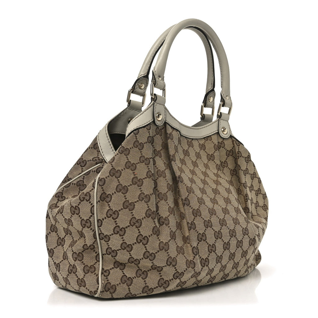 Monogram Medium Sukey Tote Off White