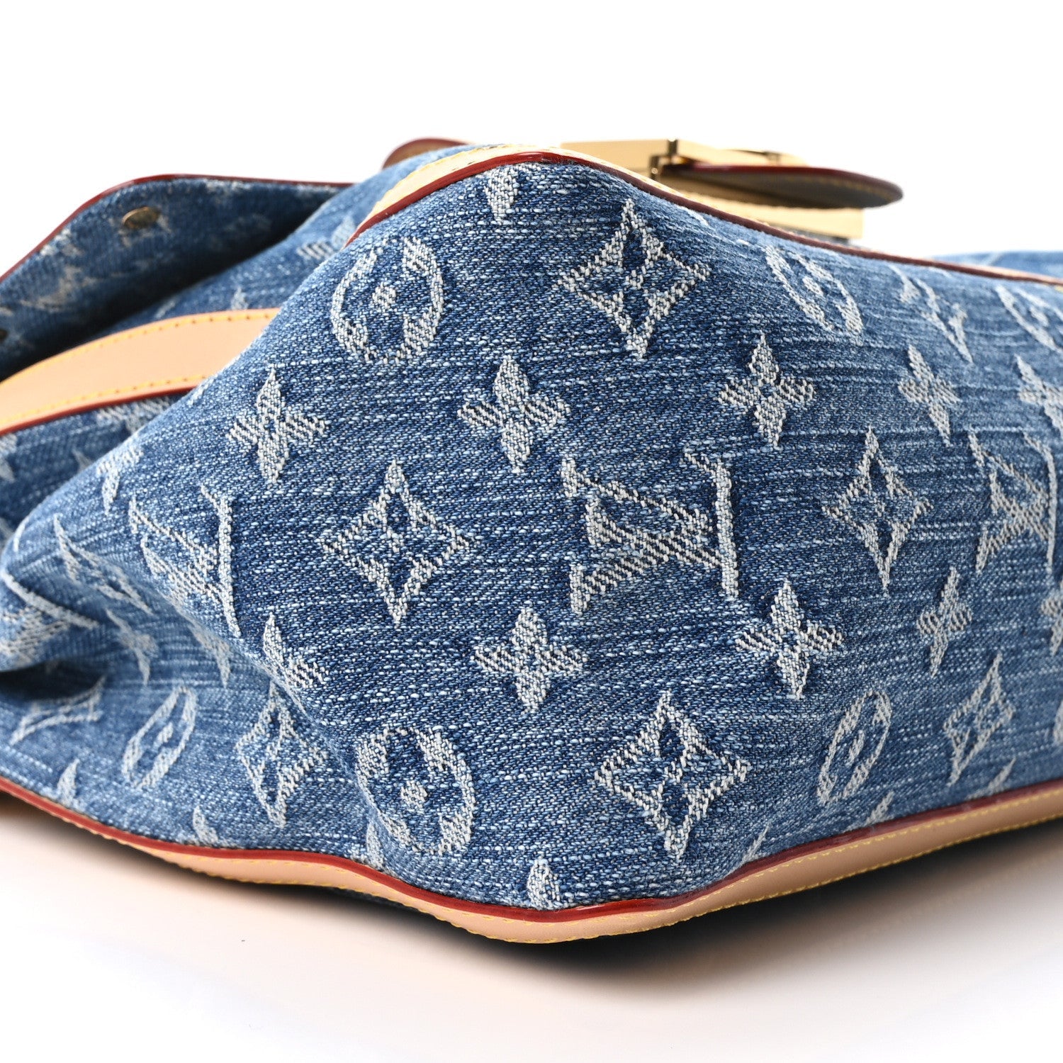 Denim Monogram Dauphine Soft GM Blue