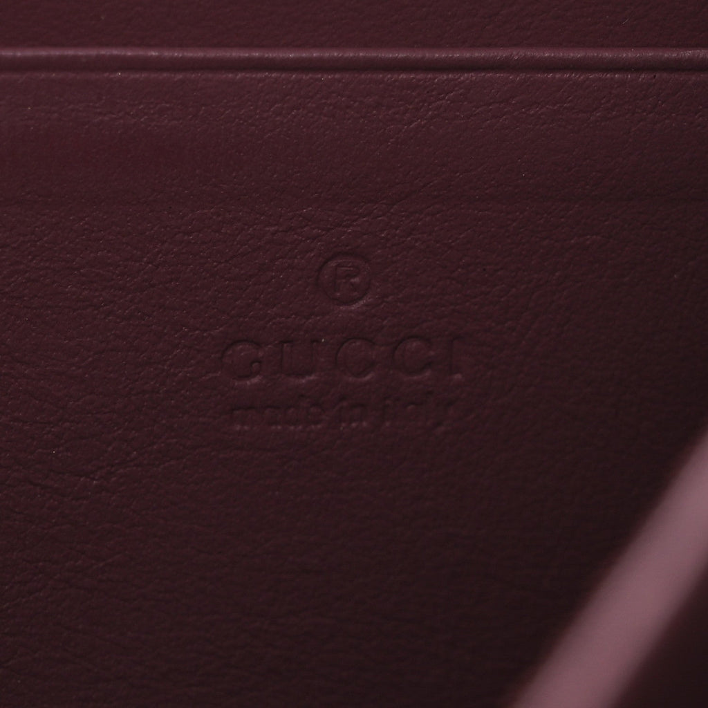 GG Supreme Monogram Blooms Mini Dionysus Chain Wallet Beige Multicolor Dry Rose