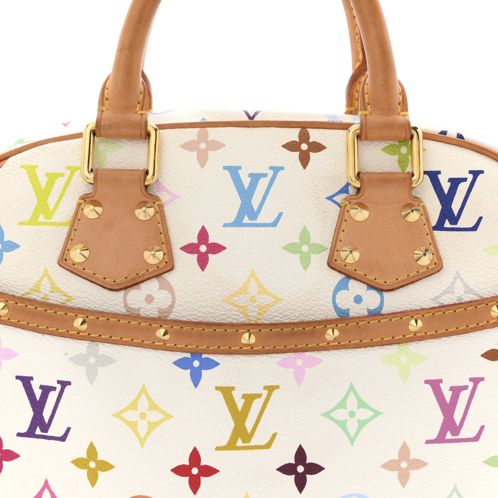 Monogram Multicolor Trouville White