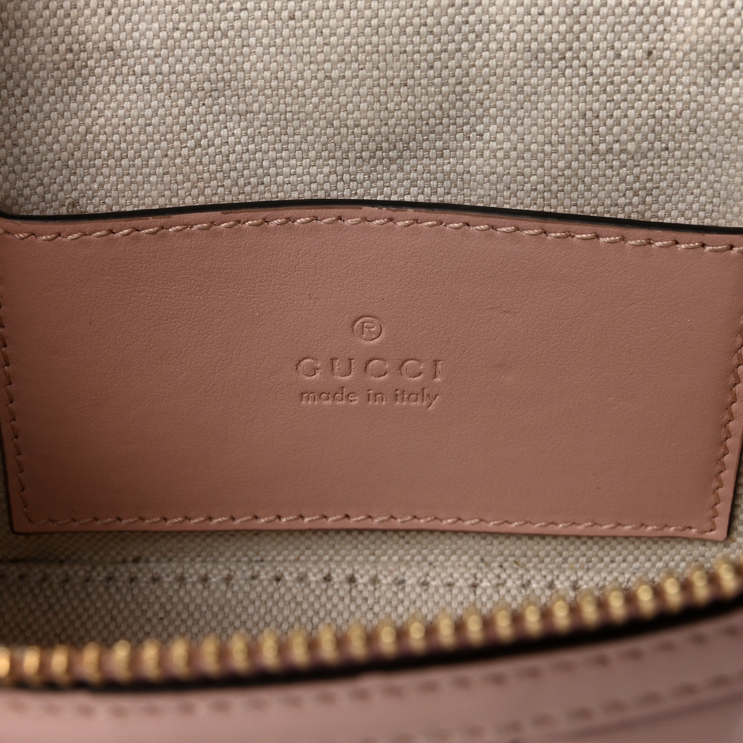 Calfskin GG Matelasse Mini Top Handle Bag Perfect Pink