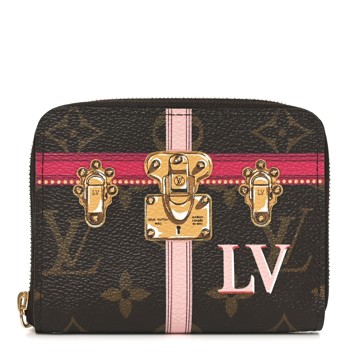 Monogram Summer Trunks Zippy Coin Purse