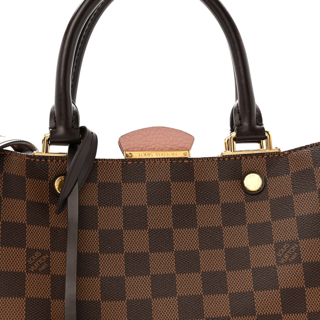 Damier Ebene Cuir Taurillon Brittany Magnolia