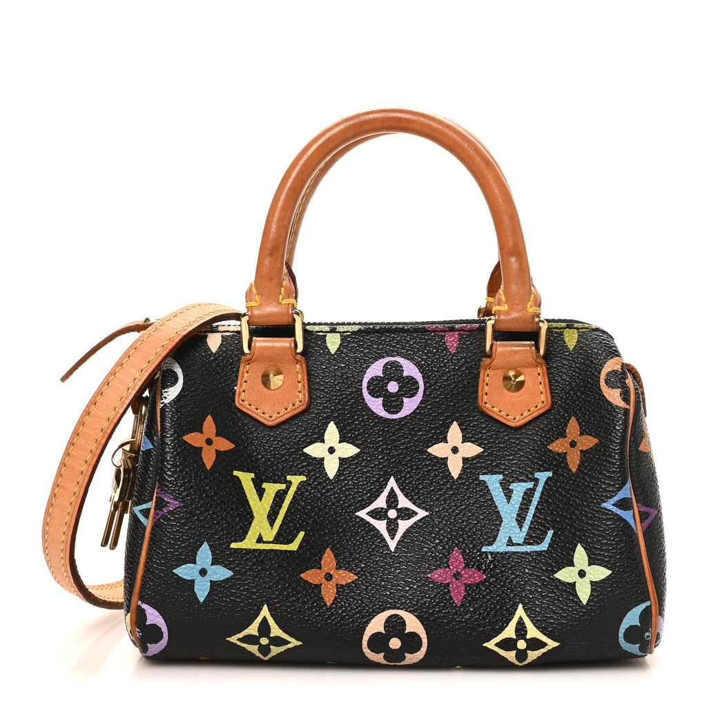 Monogram Multicolor Mini Sac HL Speedy Black
