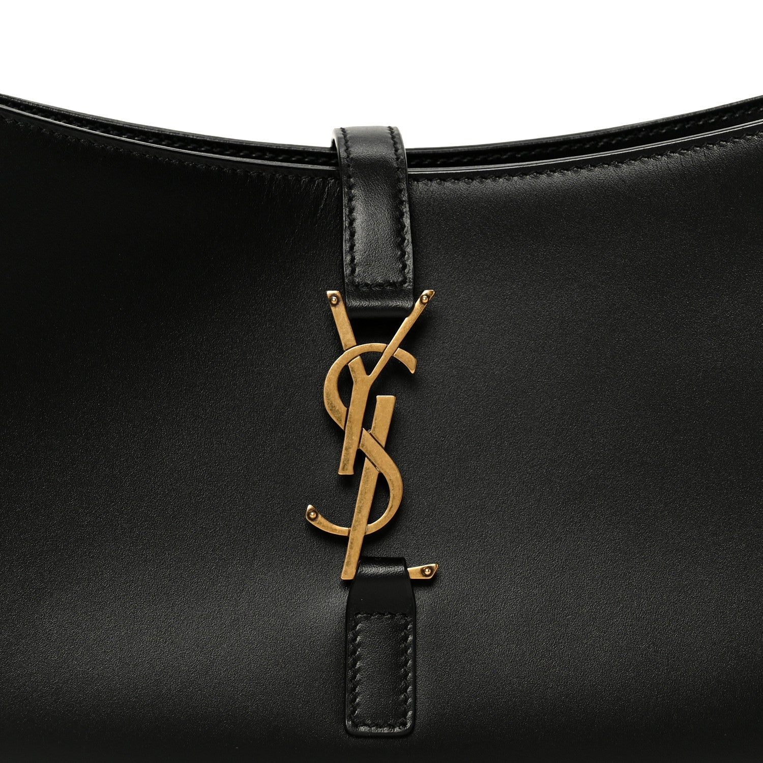 Smooth Calfskin Le 5 A 7 Hobo Black