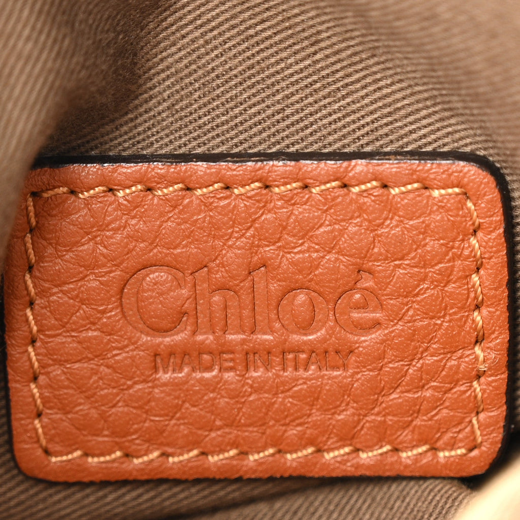 Calfskin Mini Marcie Satchel Tan
