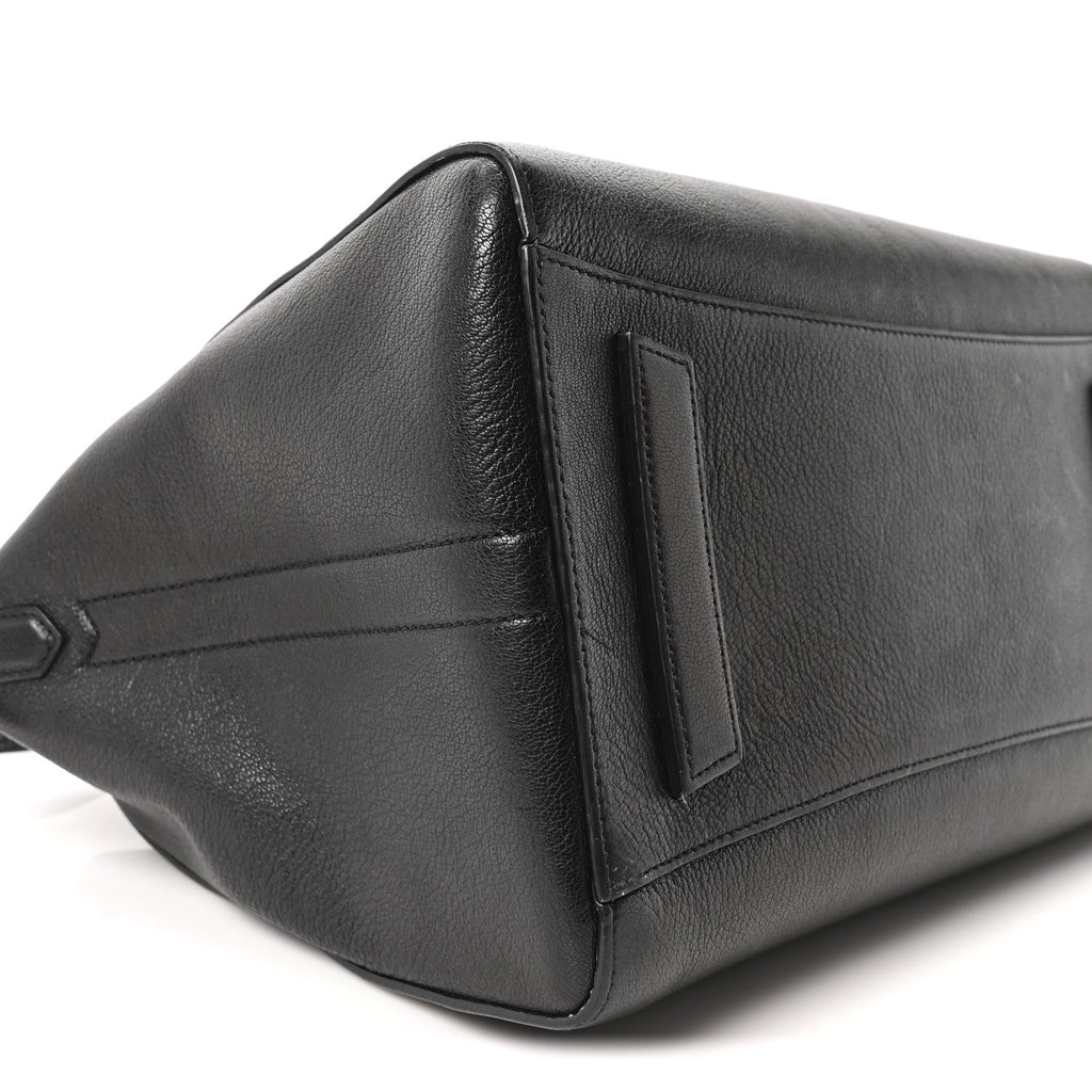 Sugar Goatskin Medium Antigona Black