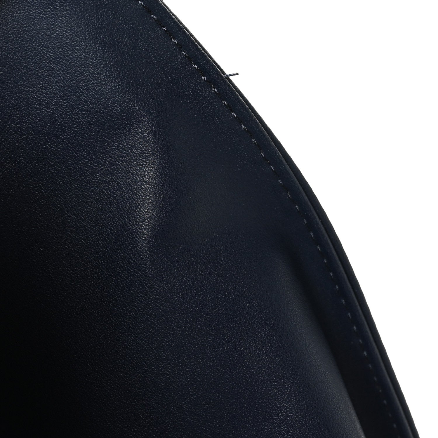 Vegan Leather Large Shopping Bag Navy