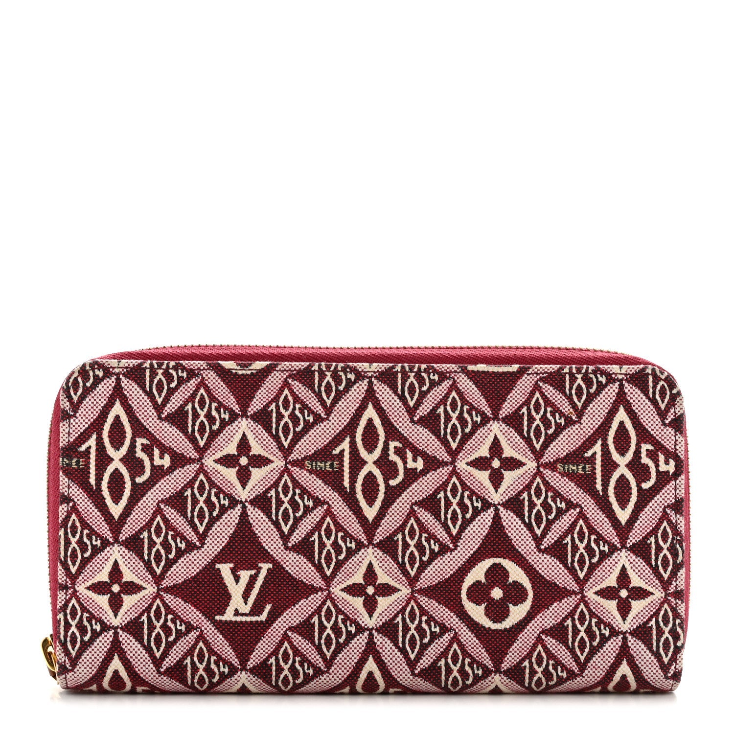 Jacquard Since 1854 Zippy Wallet Bordeaux