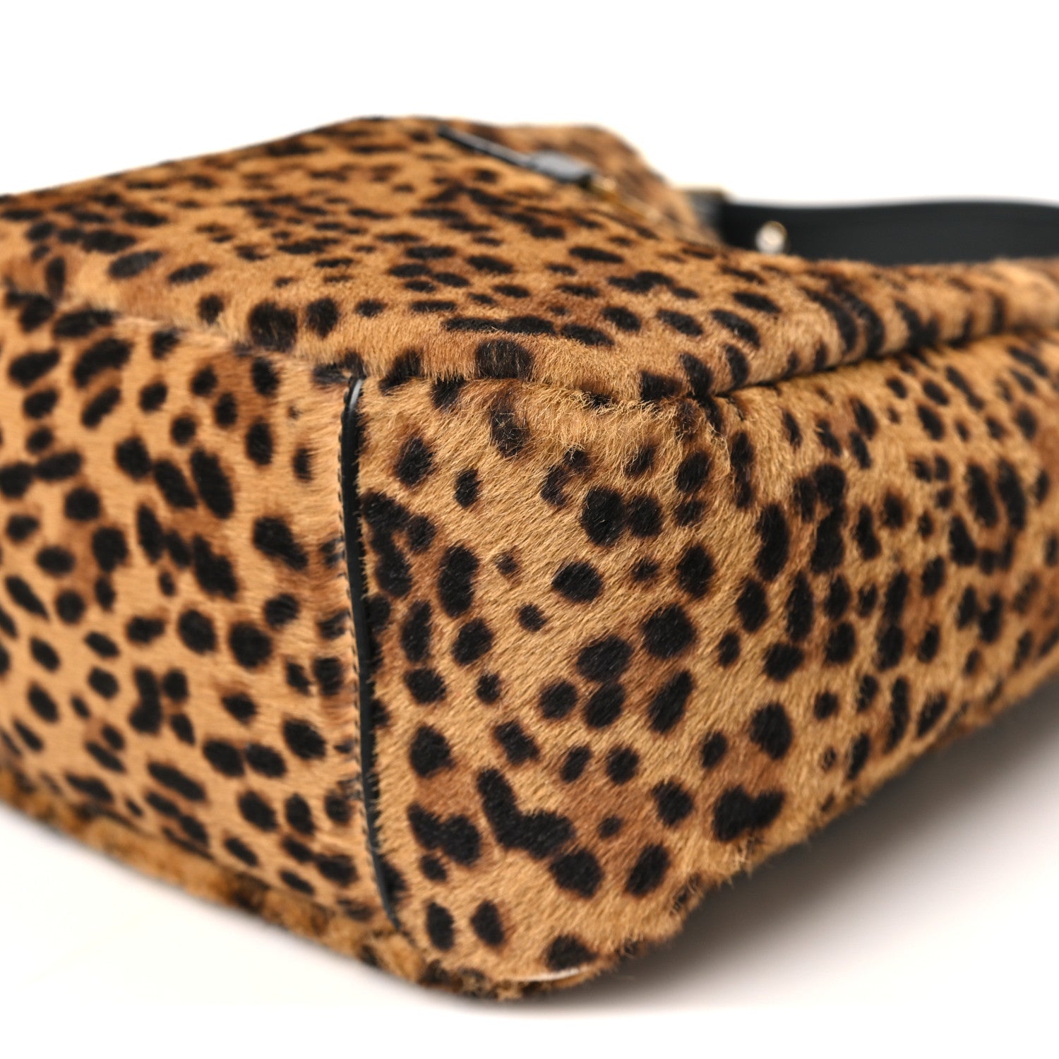 Pony Hair Leopard Print Small Le 5 A 7 Soft Hobo