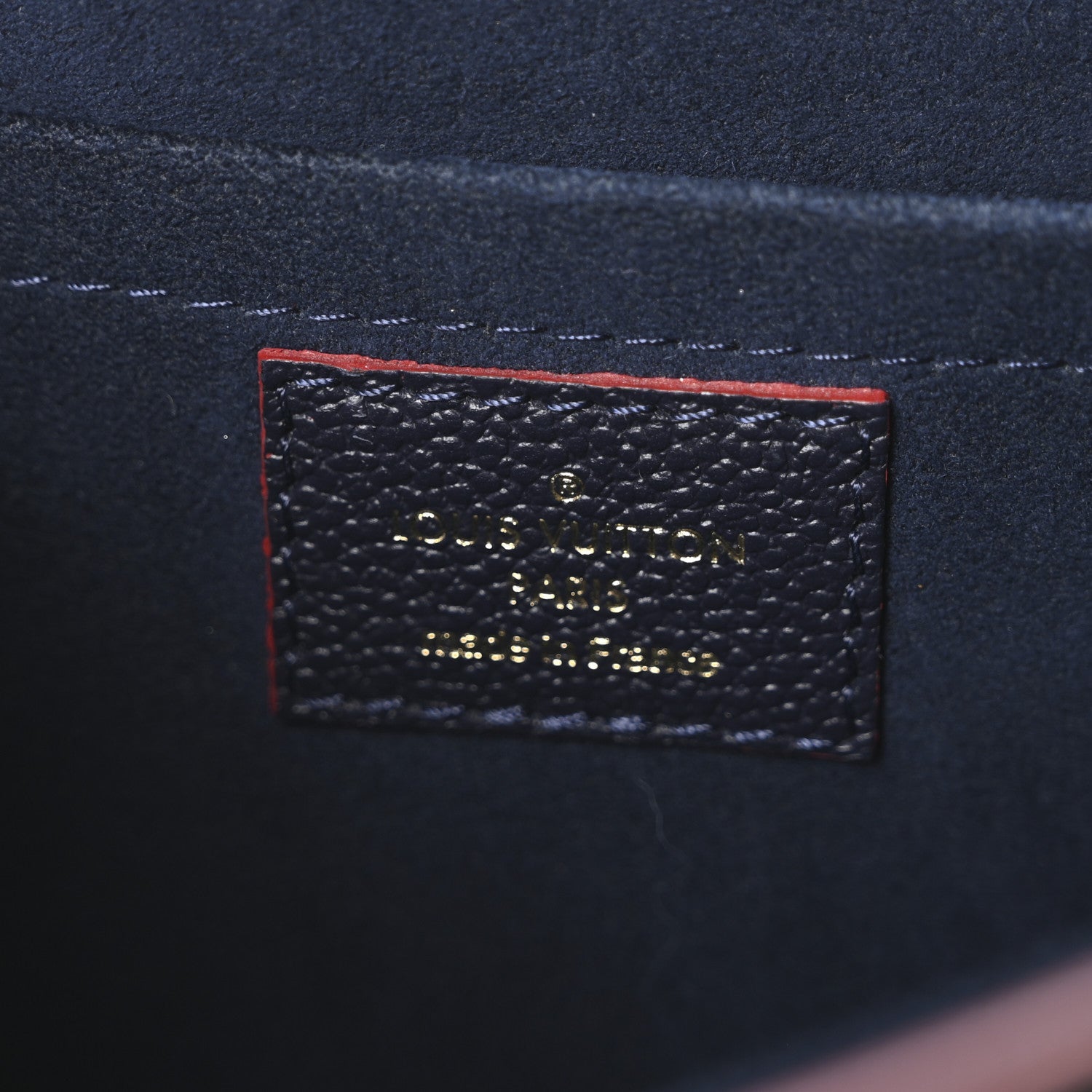 Empreinte Marignan Marine Rouge