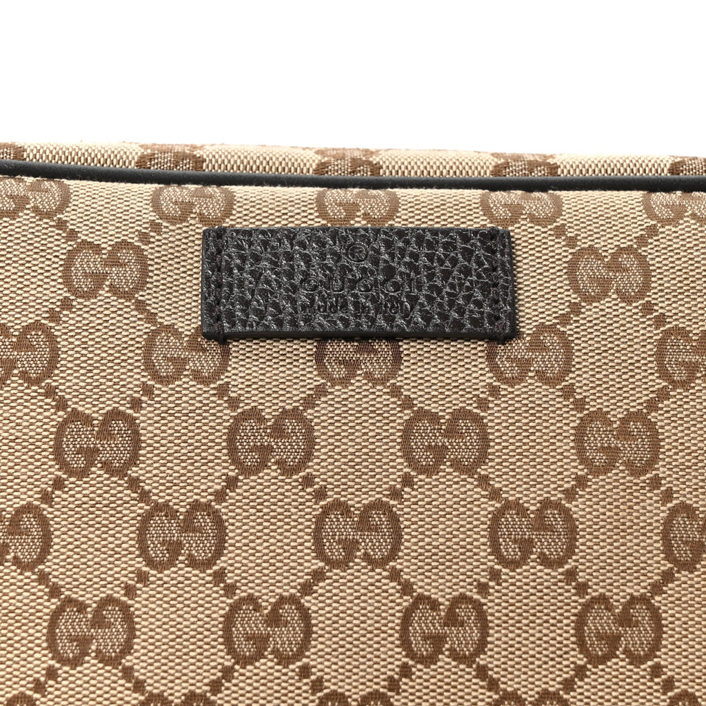 Monogram Belt Bag Dark Brown