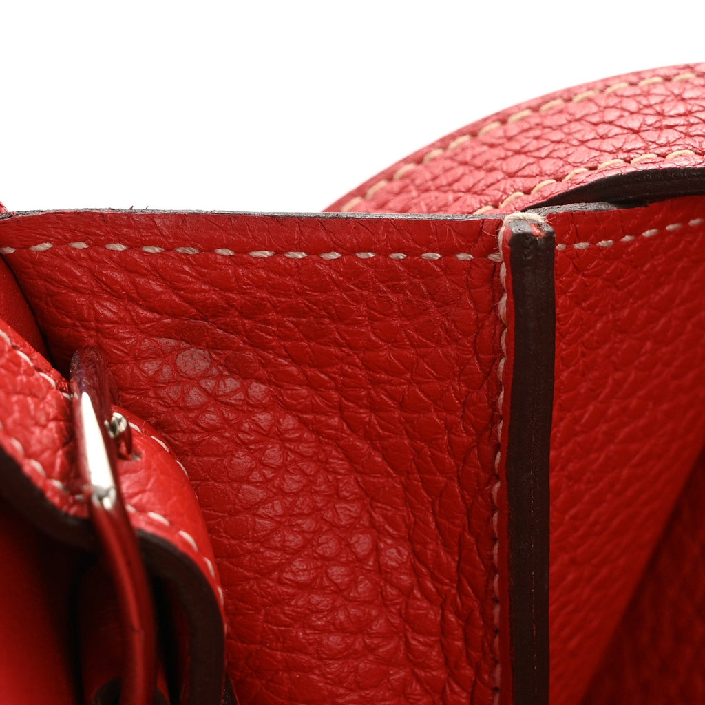 Taurillon Clemence Verso Halzan 31 GM Rouge Casaque Vermillion