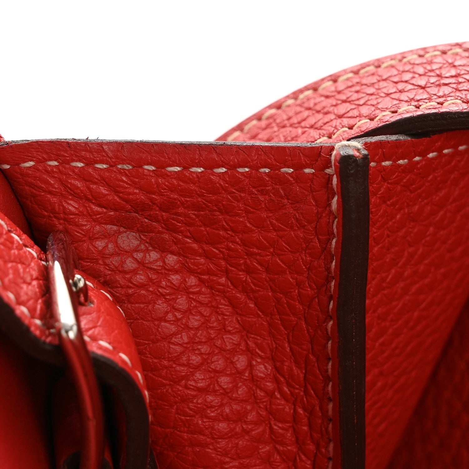 Taurillon Clemence Verso Halzan 31 GM Rouge Casaque Vermillion