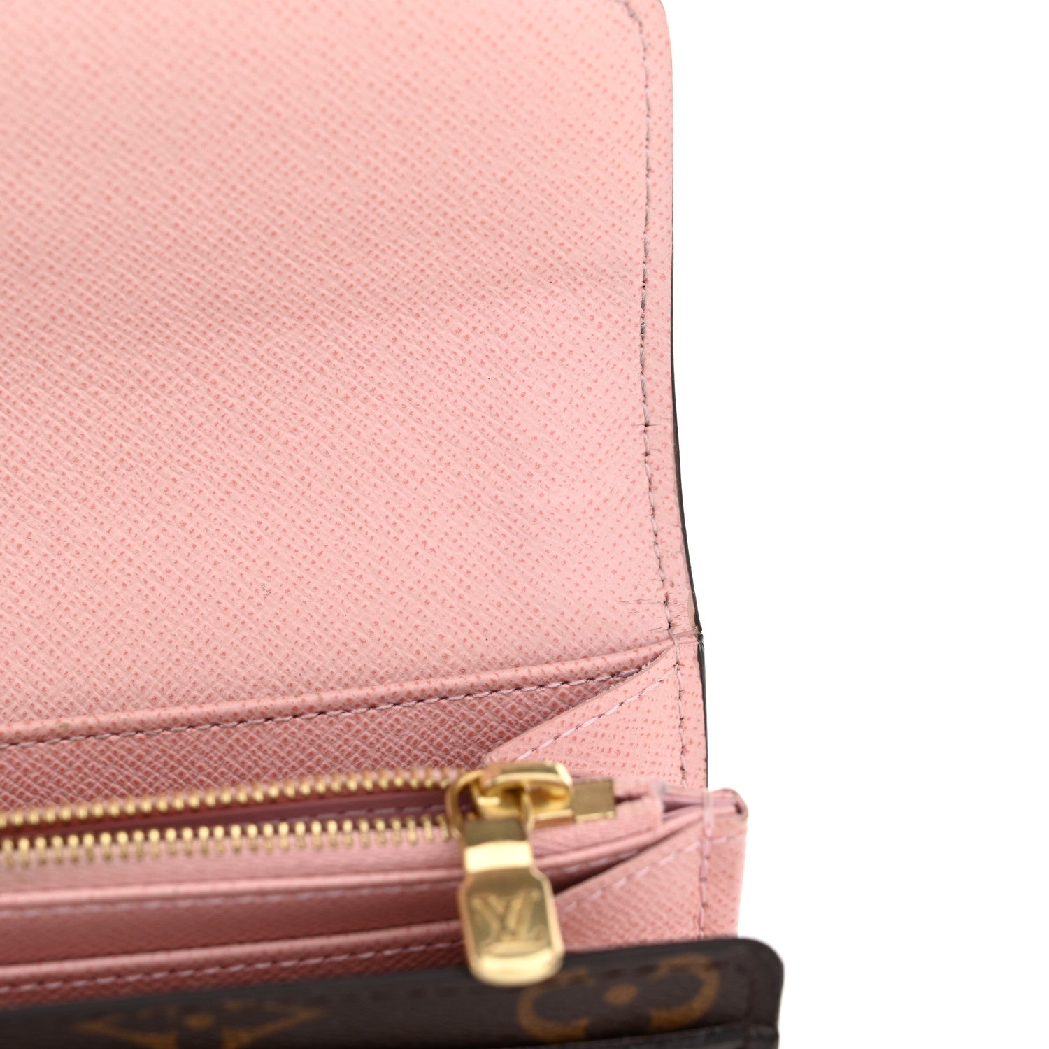 Monogram Sarah Wallet NM Rose Ballerine