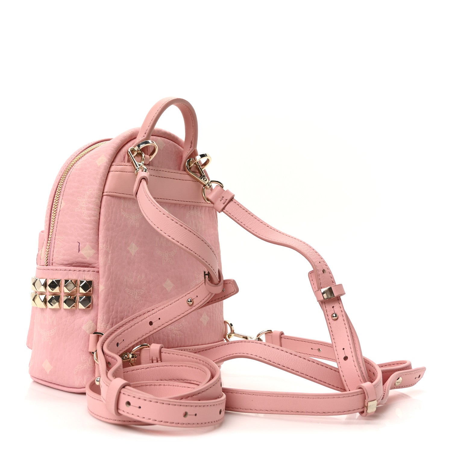 Visetos Side Stud X-Mini Stark Bebe Boo Backpack Soft Pink