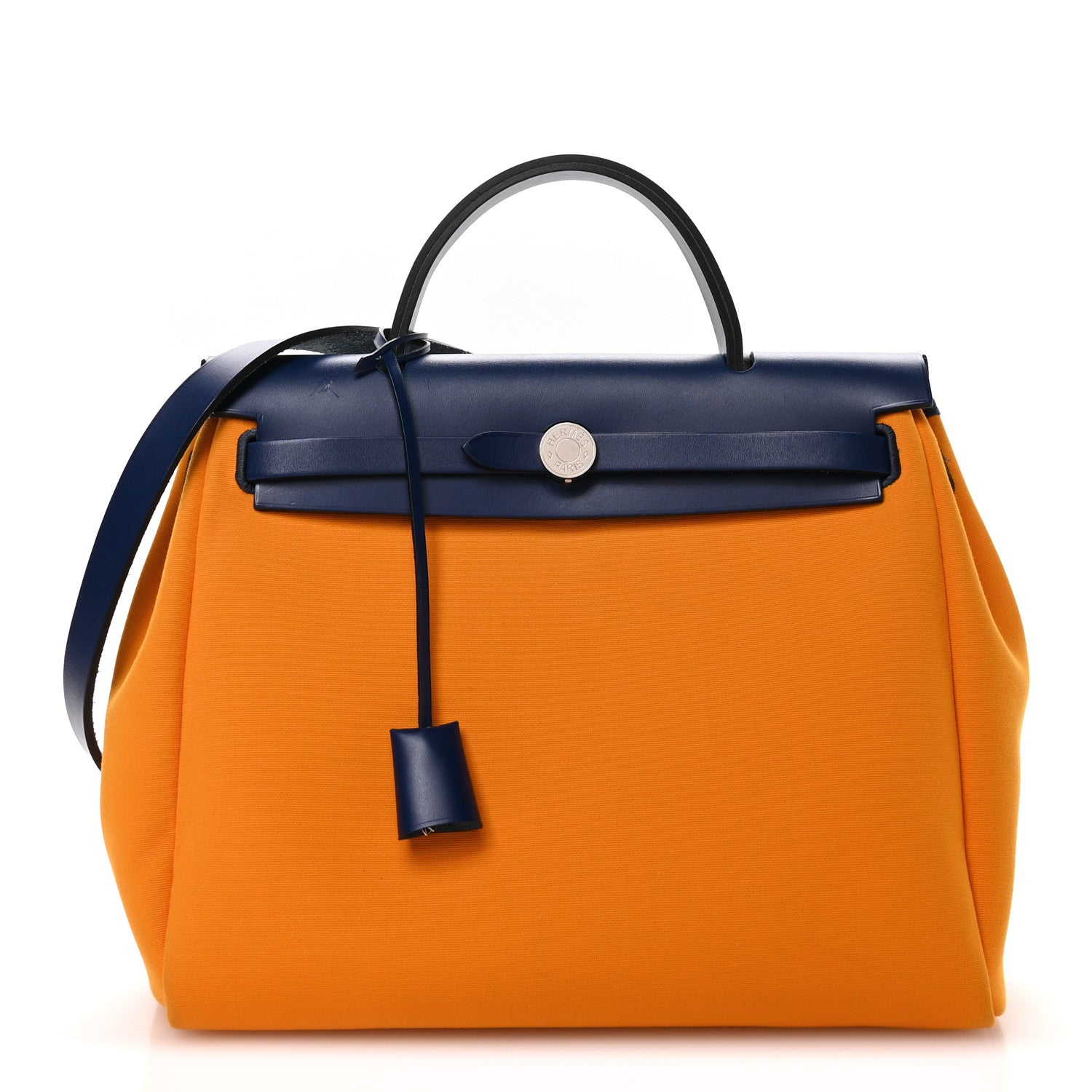 Military Toile Vache Hunter Verso Herbag Zip Retourne 31 PM Jaune Or Bleu Outremer Bleu Saphir