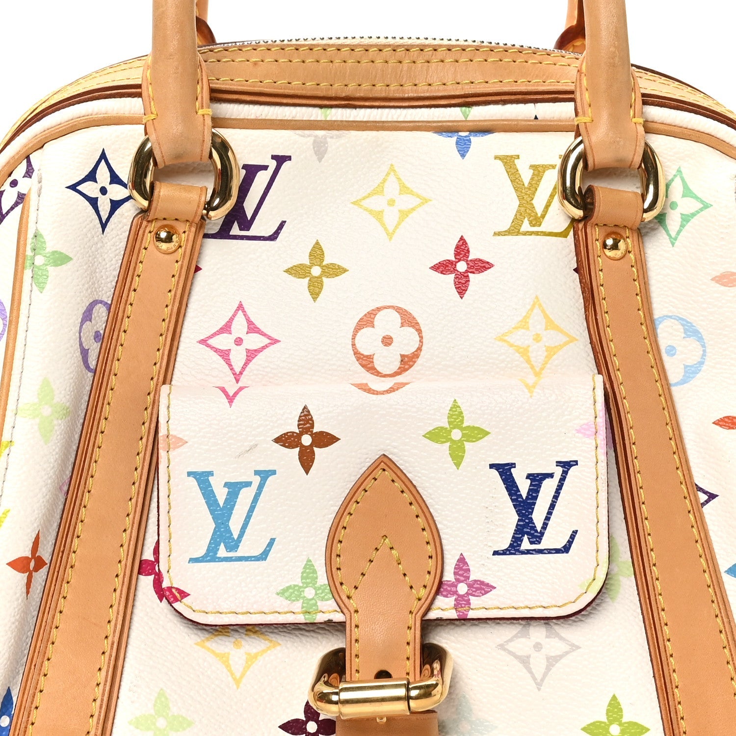 Monogram Multicolor Priscilla White