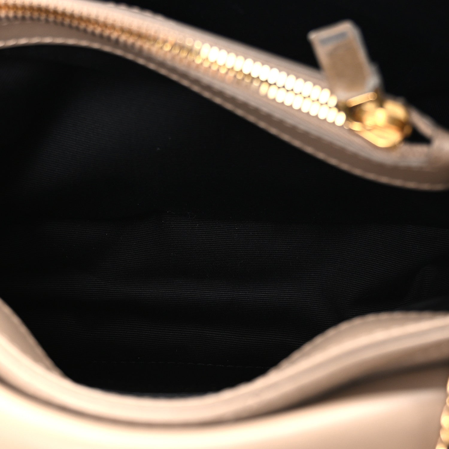 Calfskin Y Quilted Monogram Small Loulou Chain Satchel Dark Beige