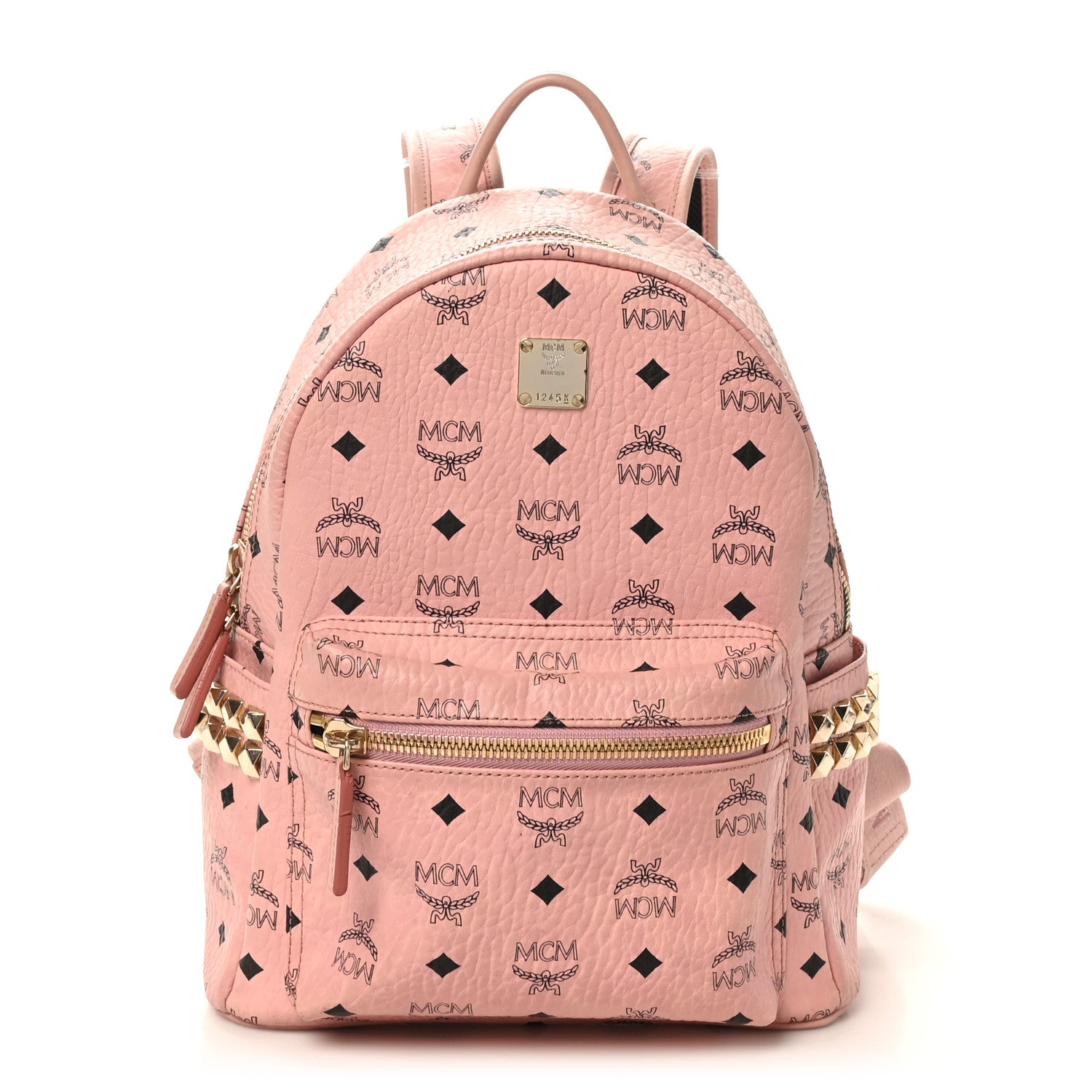 Visetos Small Side Stud Stark Backpack Soft Pink