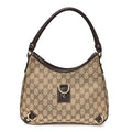 Monogram Medium Abbey D Ring Hobo Brown