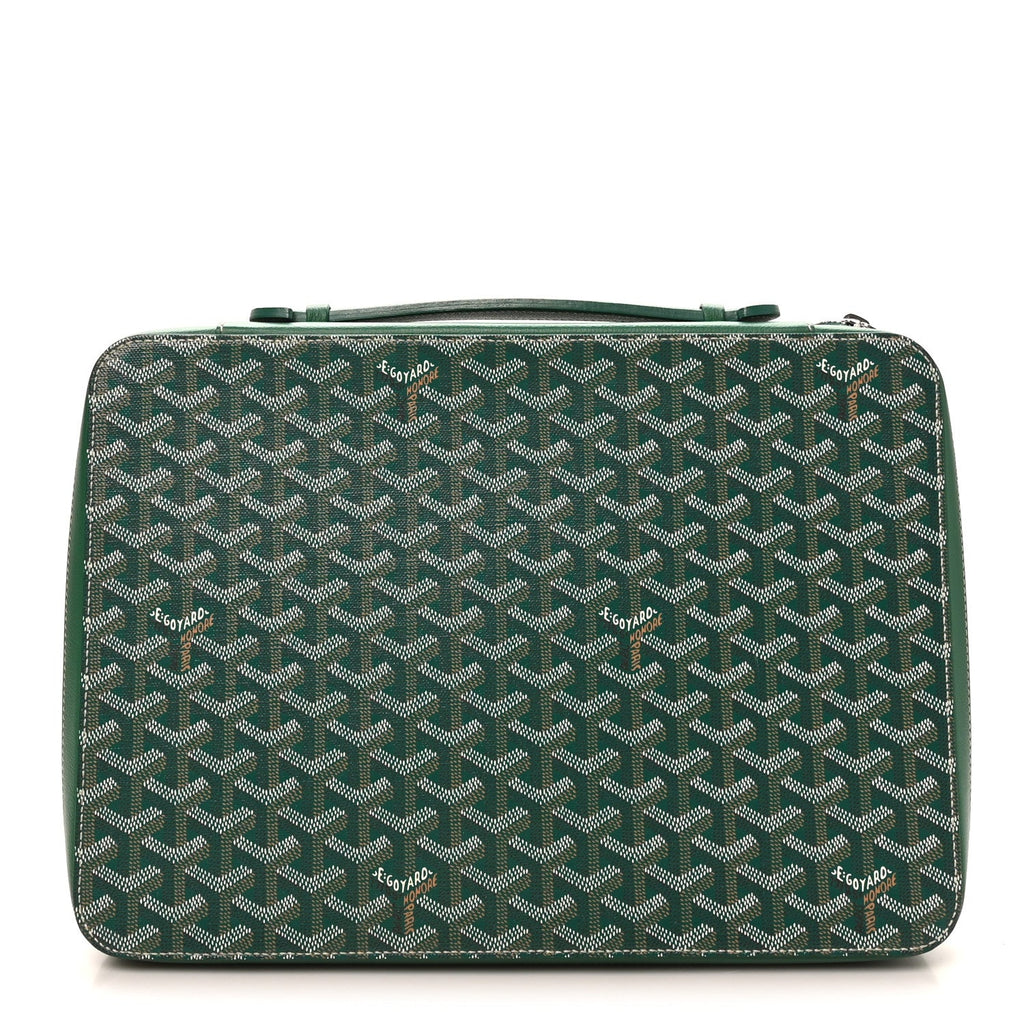 Goyardine Universal Companion Portfolio Green