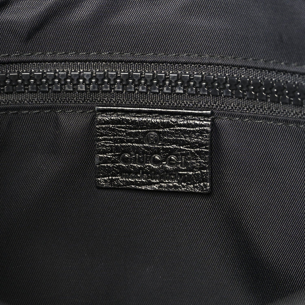 GG Plus Monogram Medium Flat Messenger Bag Black