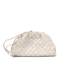 Nappa Intrecciato The Mini Pouch Chalk