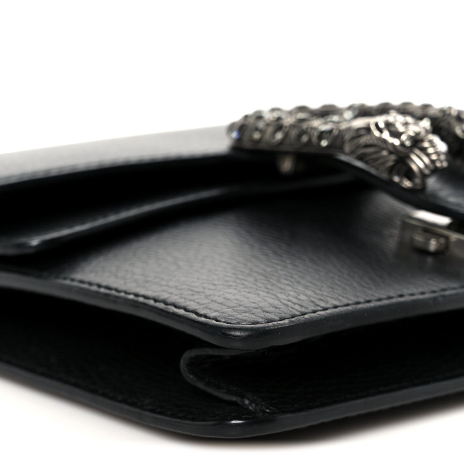 Calfskin Mini Dionysus Shoulder Bag Black