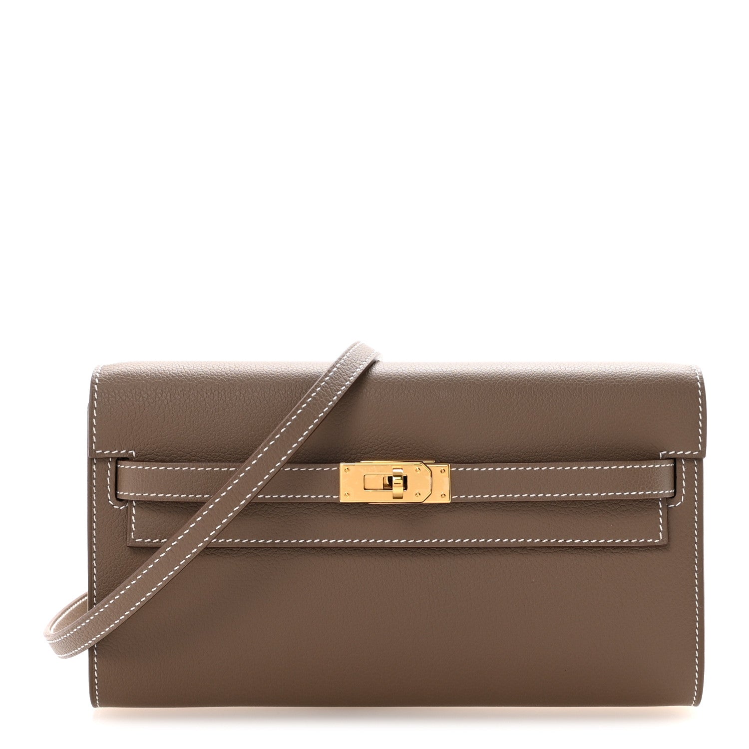 Evercolor Kelly Wallet To Go Etoupe