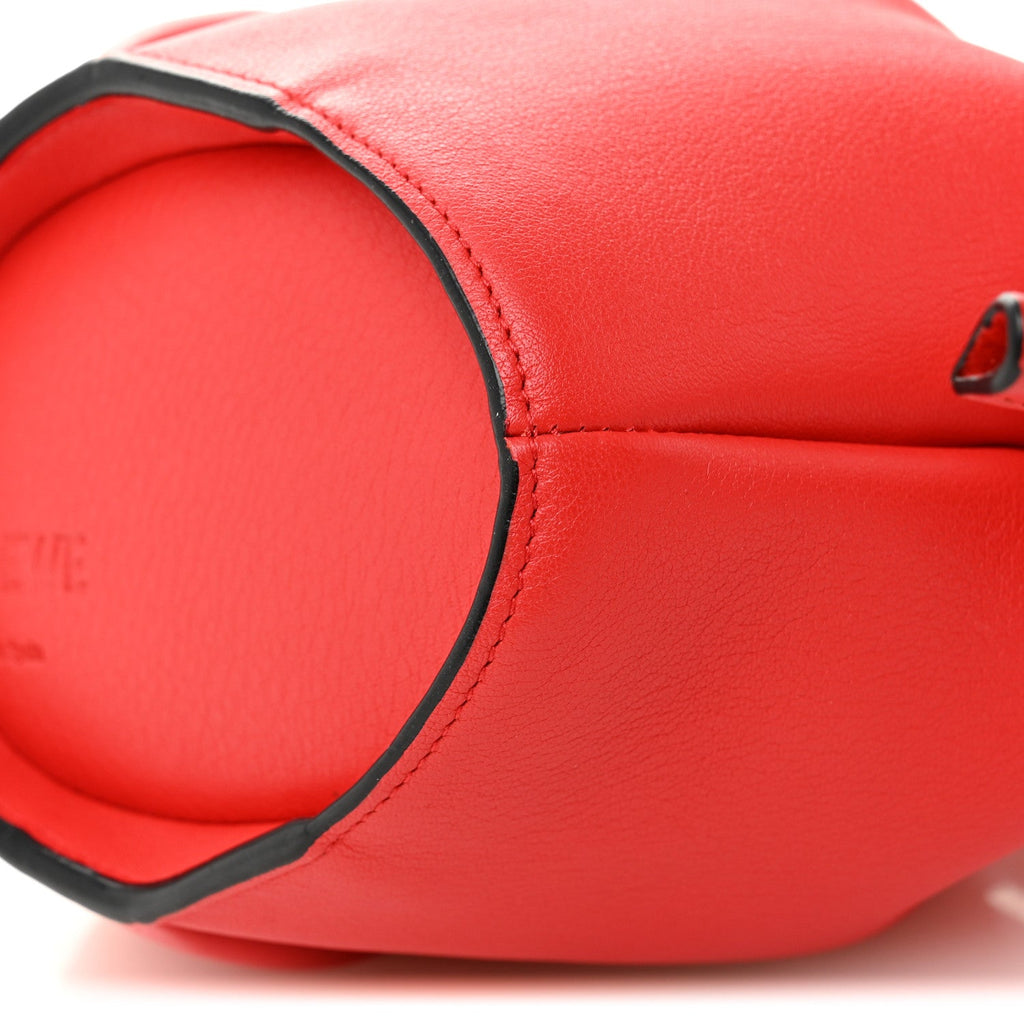Calfskin Mini Elephant Crossbody Bag Scarlet Red