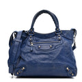 Agneau Giant 12 Silver Hardware Velo Bleu Glacier