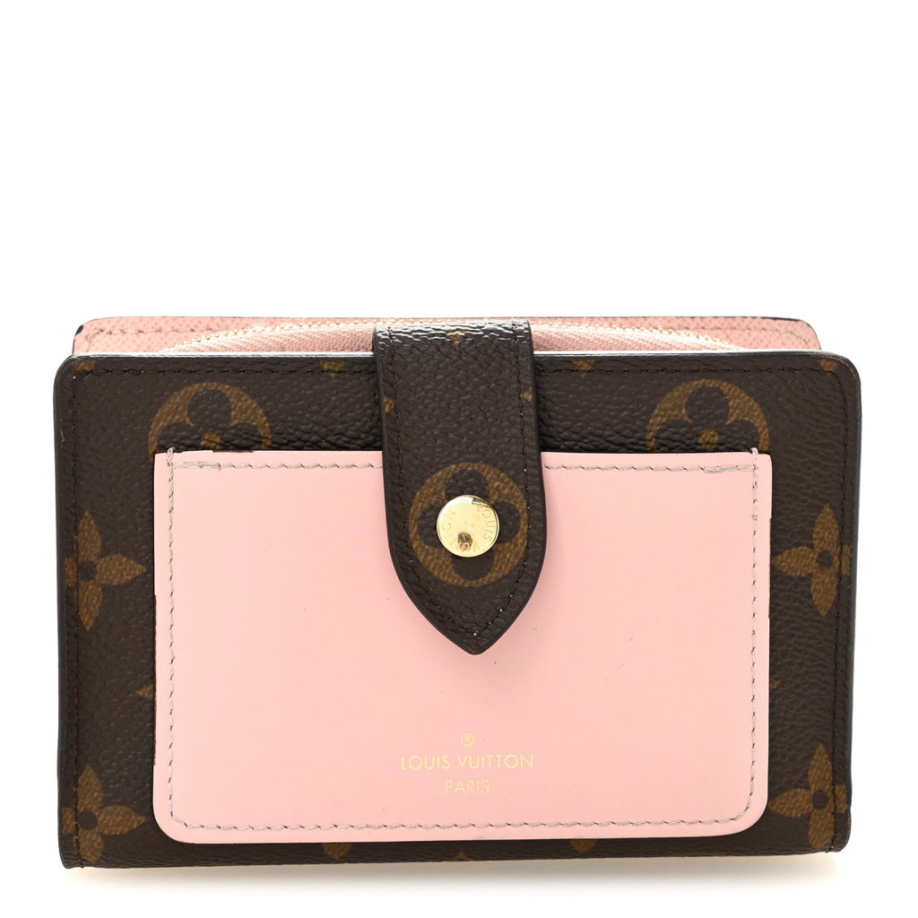Monogram Juliette Wallet Rose Ballerine