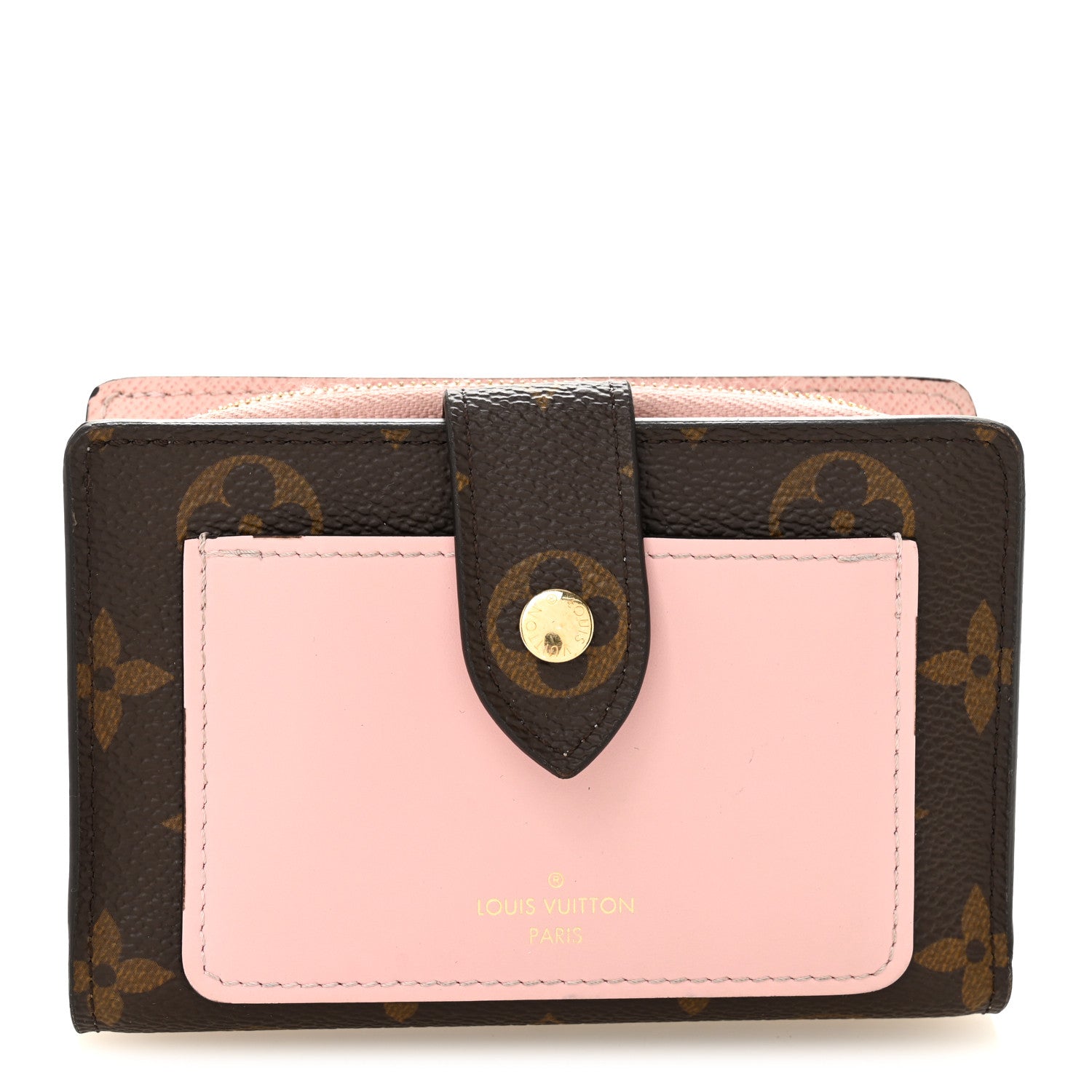 Monogram Juliette Wallet Rose Ballerine