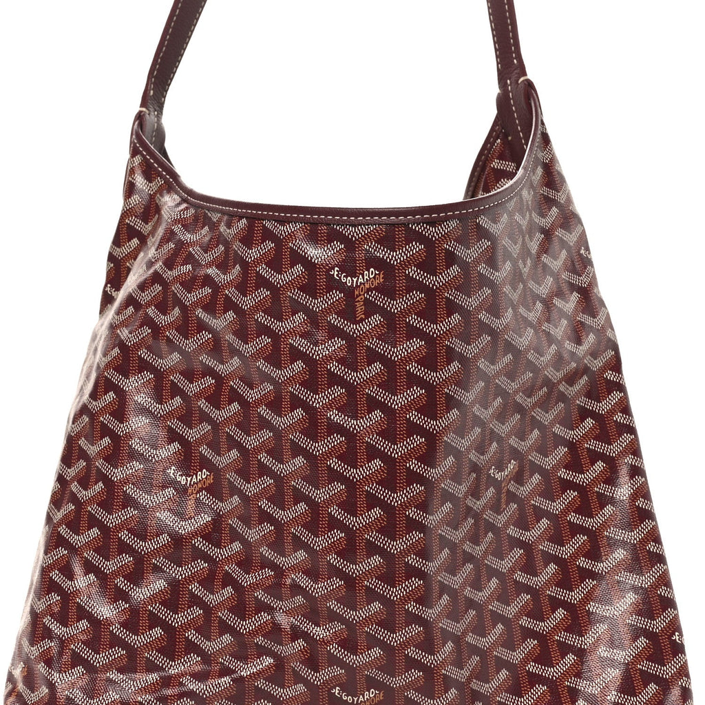 Goyardine Boheme Hobo Burgundy