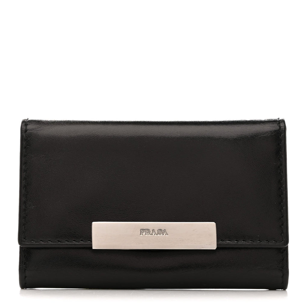 Vitello 6 Key Holder Black