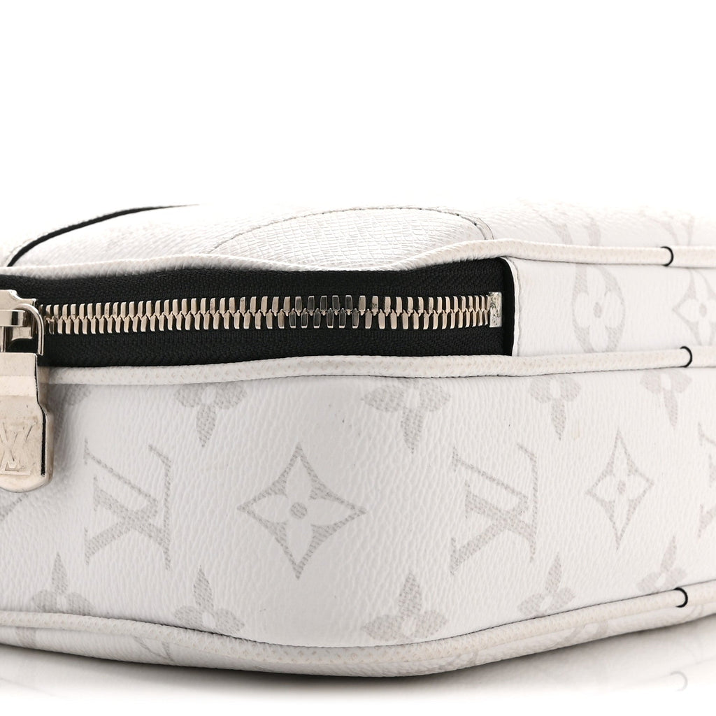 Taiga Monogram Alpha Messenger Optic White