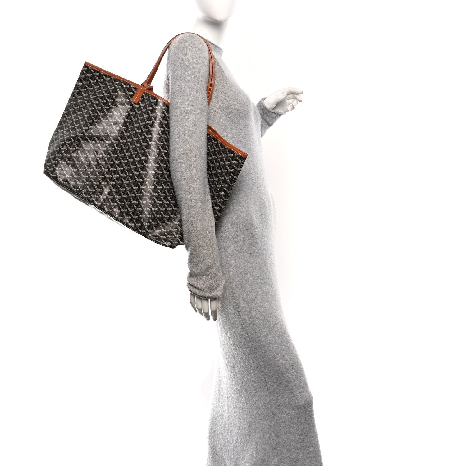 Goyardine Saint Louis GM Black Gold