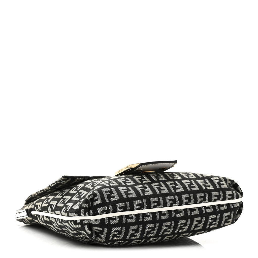 Zucchino Tube Messenger Bag Black White
